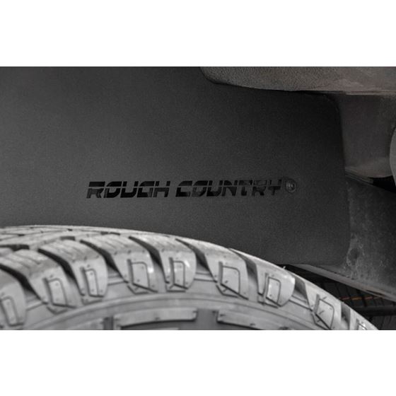 Nissan Frontier Steel Rear Wheel Well Liners 05-19 Crew Cab Rough Country 4
