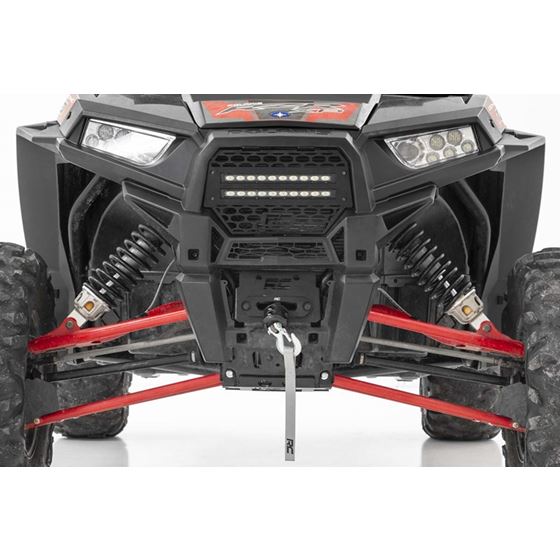 Grille Kit 10" Black Slimline LED Pair Polaris RZR XP 1000 (93041) 4