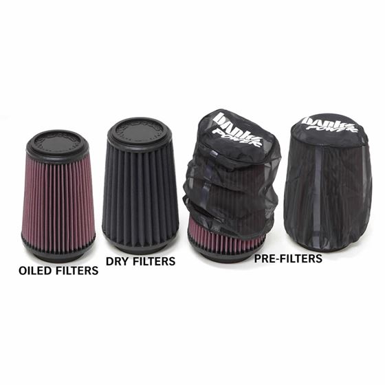 Ram-Air Cold-Air Intake System Dry Filter 97-06 Jeep 4.0L Wrangler (41816-D) 4