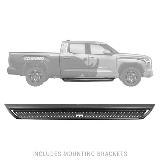 Dominator Xtreme D1 Side Steps with Rocker Panel Mounting Kit (D14439T) 2