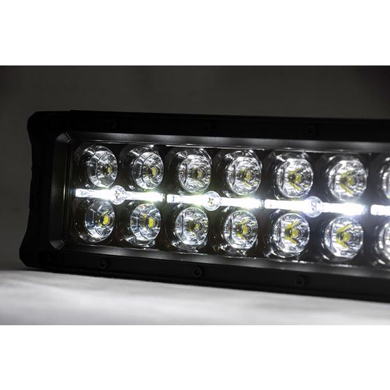 30 Inch Curved CREE LED Light Bar Dual Row Black Series wCool White DRL 4