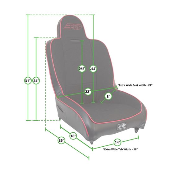 Premier Low Back Suspension Seat with Adjustable Headrest 2