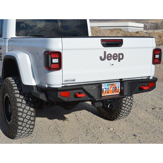 Rock Slide Engineering Gladiator Full Rear Bumper For 20-Pres Jeep ...