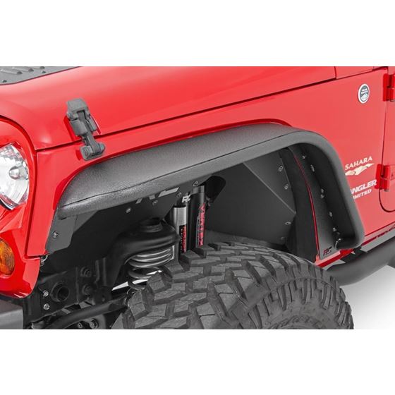 Jeep Tubular Front and Rear Fender Flares Set 0718 Wrangler JK 4