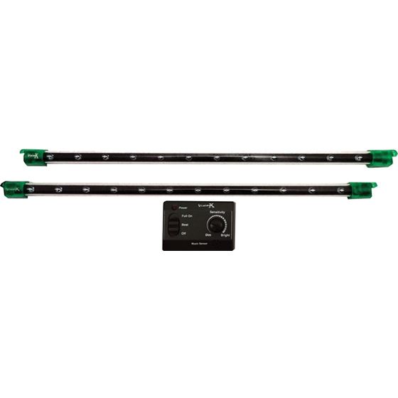 12" Twin Pack LED Bars Green (4005082) 2