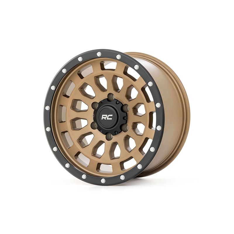 87 Series Wheel Simulated Beadlock Bronze/Black 17