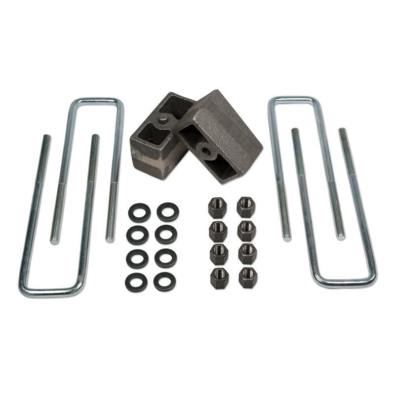 3 Inch Rear Block and U-Bolt Kit 86-95 Toyota Truc