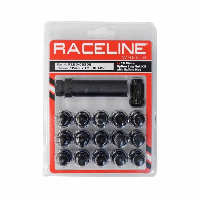 16pk 12x1.5 Spline Blk Cs Pack (RLUG-CS20B)