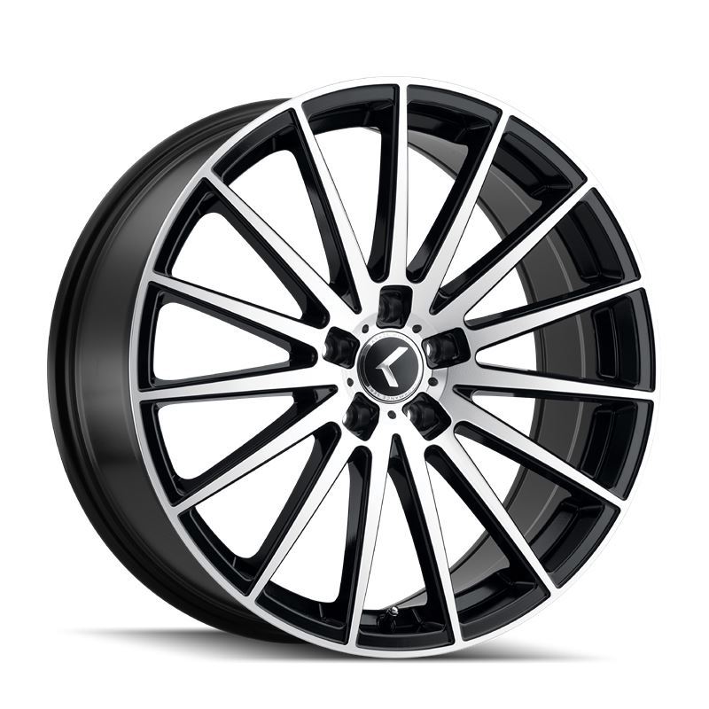 194 (194) BLACK/MACHINED FACE 20 X8.5 5-115 38MM 7