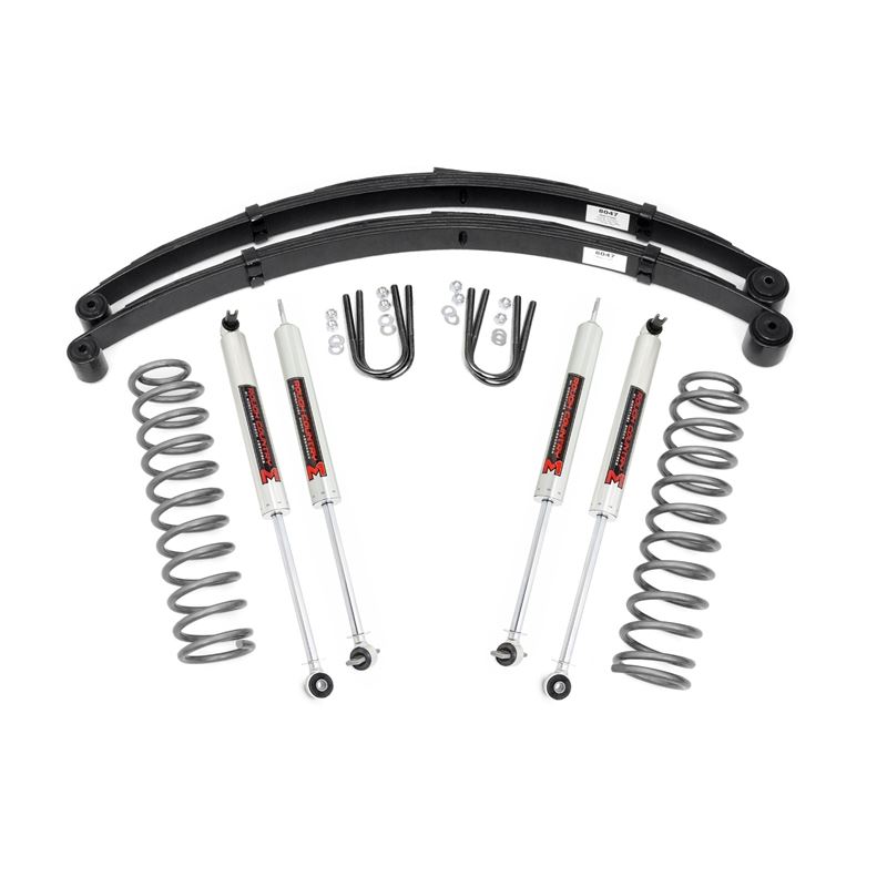 3 Inch Lift Kit RR Springs M1 Jeep Cherokee XJ 2WD