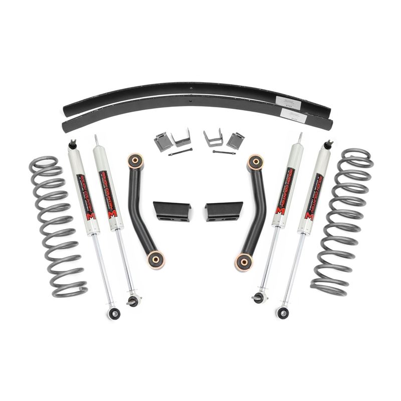 3 Inch Lift Kit SII RR AAL M1 Jeep Cherokee XJ 2WD