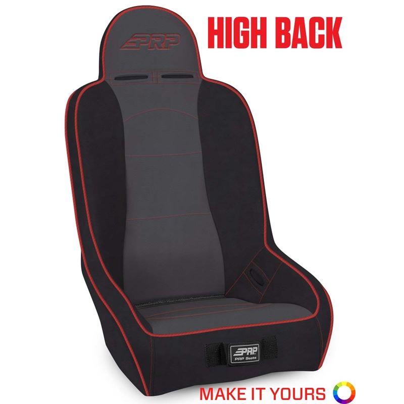 High Back Rear Suspension Seat