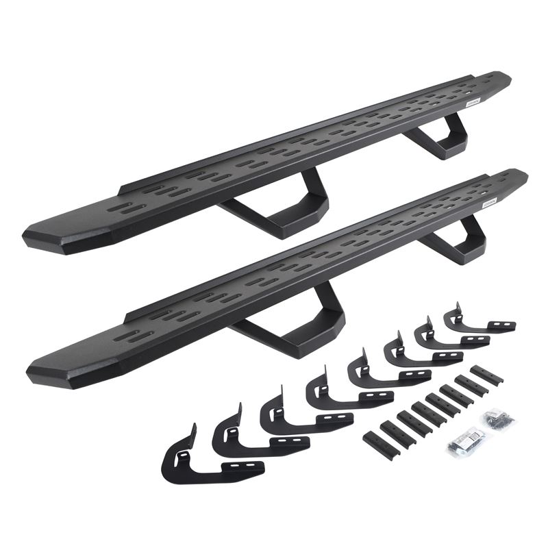 RB30 Running Boards with Mounting Brackets, 2 Pair