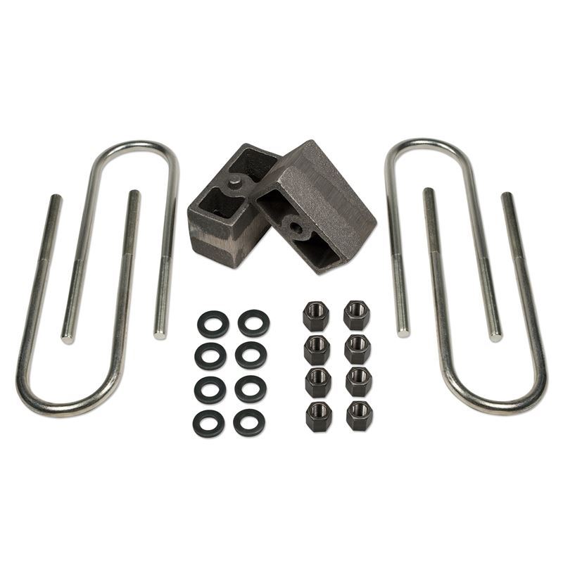 3 Inch Rear Block and U-Bolt Kit73-87 Chevy Truck/