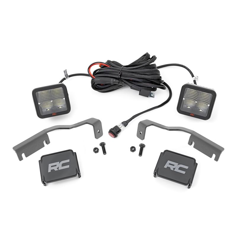 LED Light Kit Ditch Mount 2" Spectrum Pair Sp