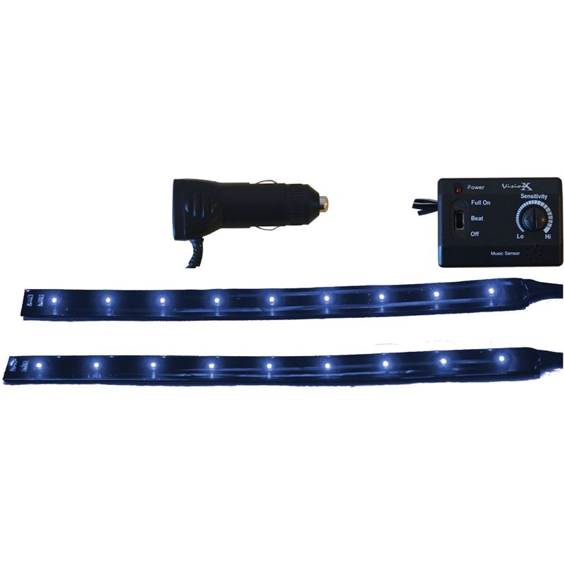6" Twin Pack Flexible LED Bars Blue (4005525)