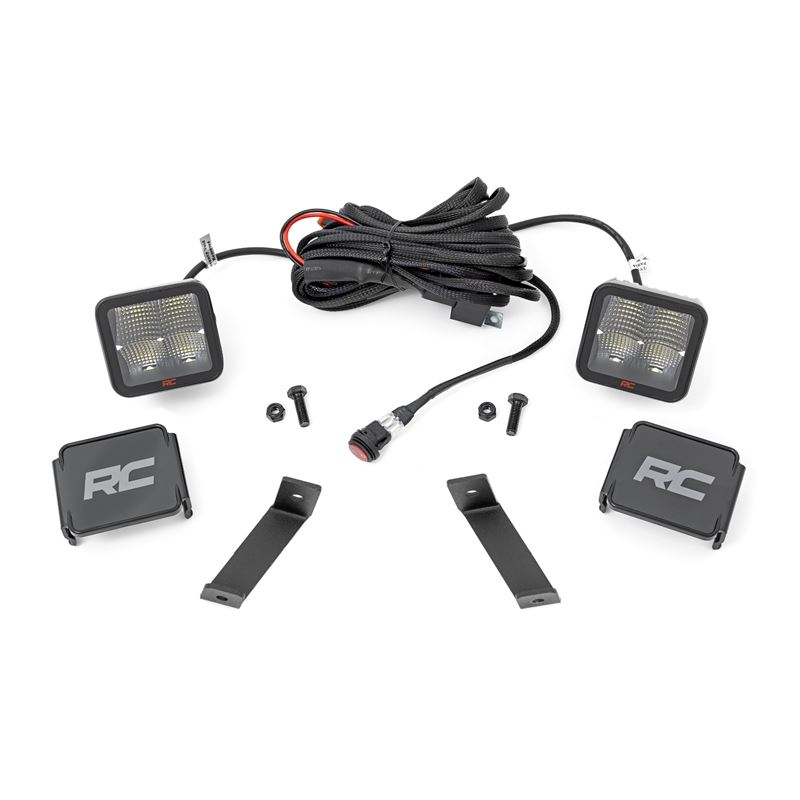 LED Light Kit Ditch Mount 2" Spectrum Pair Sp