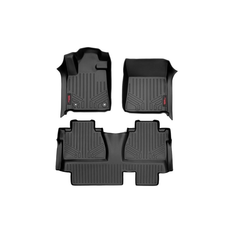 Floor Mats FR and RR Double Cab Toyota Tundra 2WD/