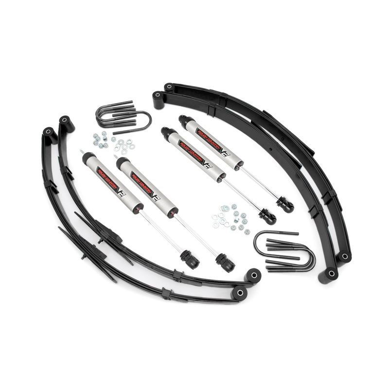 2.5 Inch Lift Kit V2 Jeep Wrangler YJ 4WD (1987-19