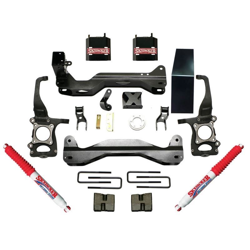 Suspension Lift Kit w/Shock 6 Inch Lift 09-14 Ford