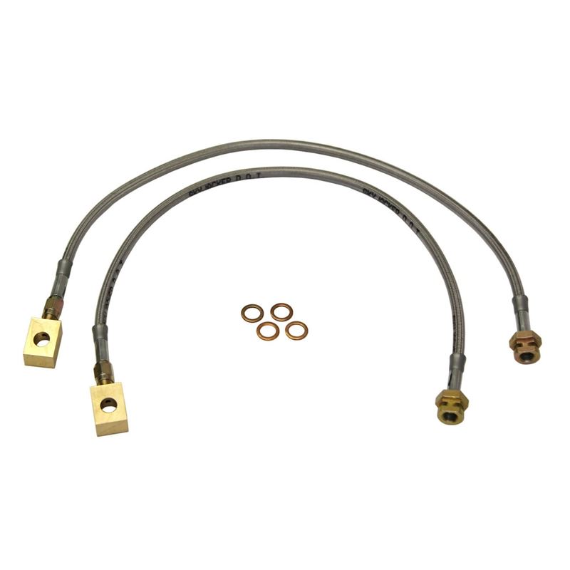 Jeep Stainless Steel Brake Line 79-91 Front Lift H