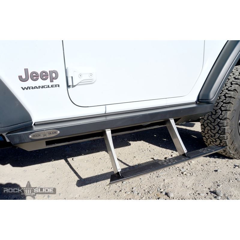 Jeep JL Side Step Sliders For 2024 Wrangler JL 2 D