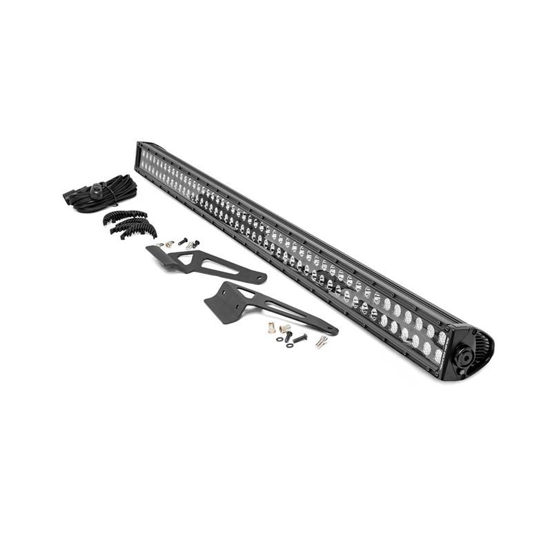 LED Light Windshield 50" Black Dual Row Can-A