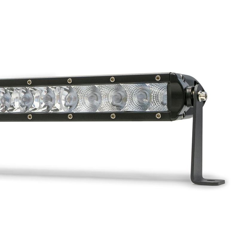 Single Row LED Light Bar With Chrome Face 20.0 Inc