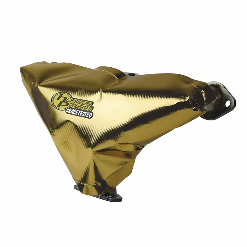 Gold Exhaust Header Heat Shield Header Armor 1/4