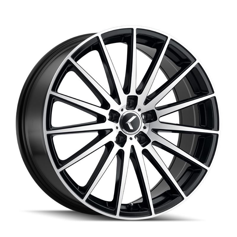 194 (194) BLACK/MACHINED FACE 20 X8.5 5-114.3 38MM