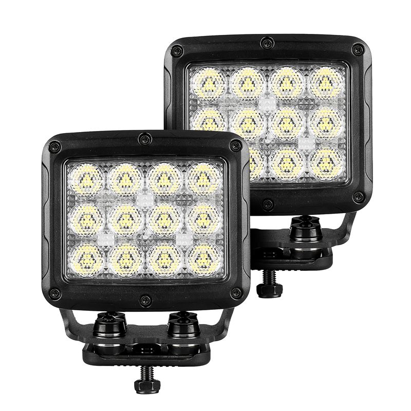 Bright Series Lights - Pair of Square 5" Rect