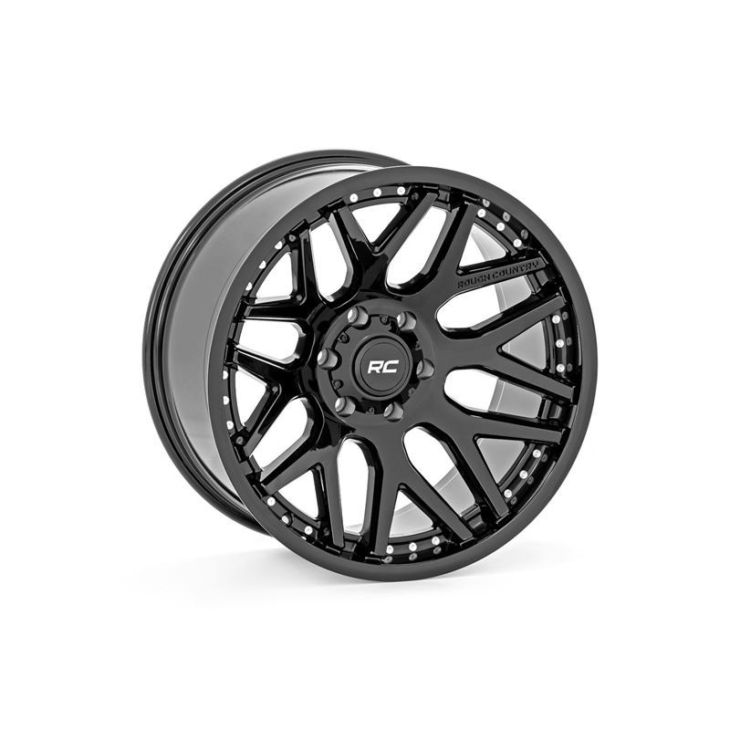 95 Series Wheel One-Piece Gloss Black 22x10 6x135