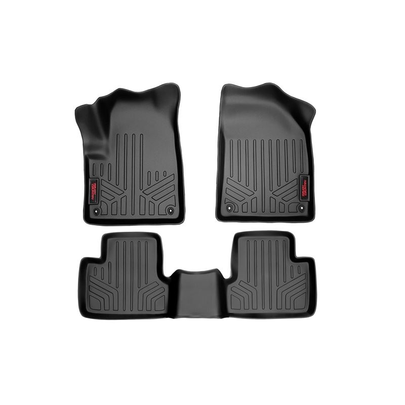 Floor Mats FR and RR Jeep Cherokee KL 2WD/4WD (201