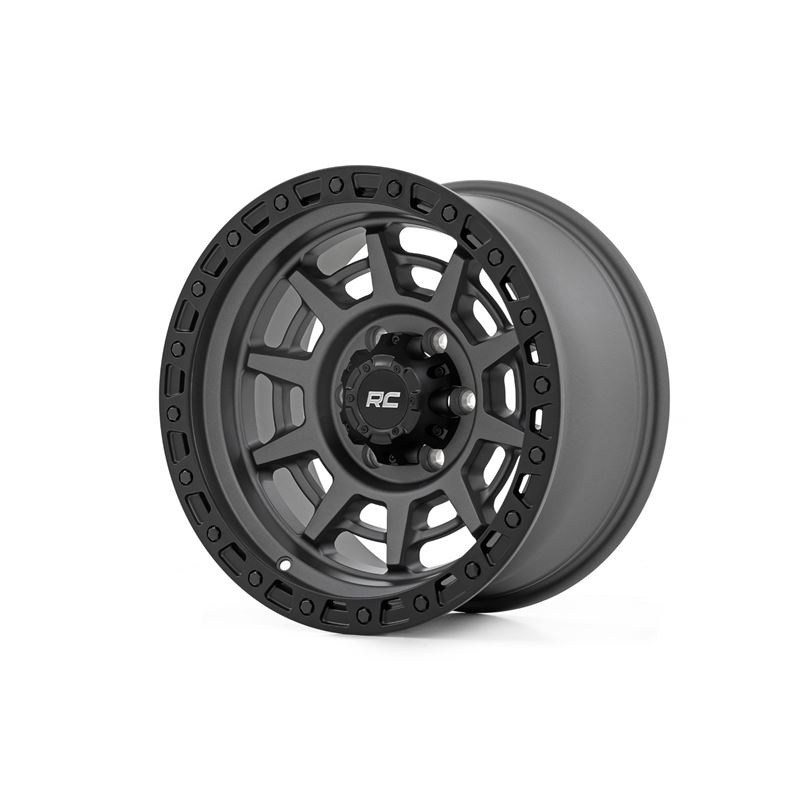 85 Series Wheel Simulated Beadlock Gunmetal Gray/B