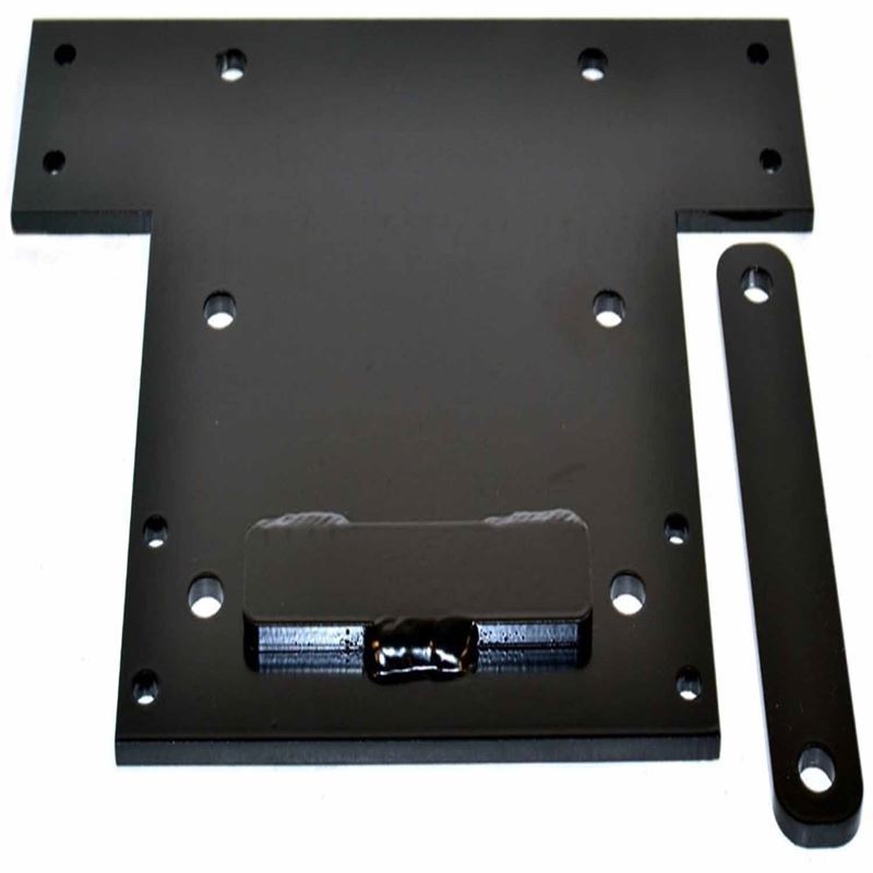4000 To 4500 Lb Winch Fixed Mount Black