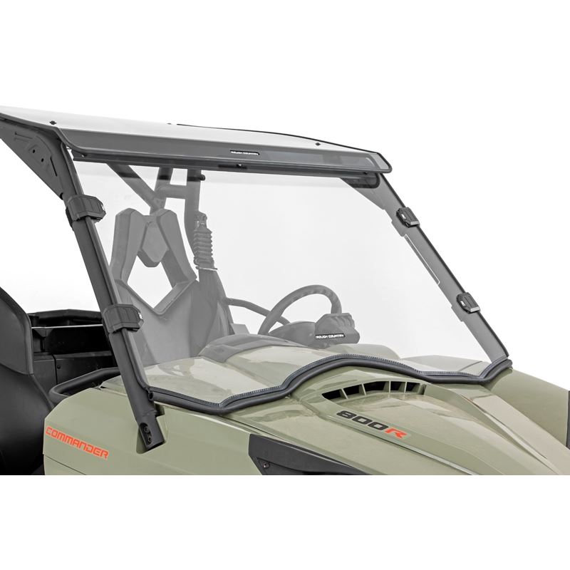 Full Windshield - Scratch Resistant - Can-Am Comma