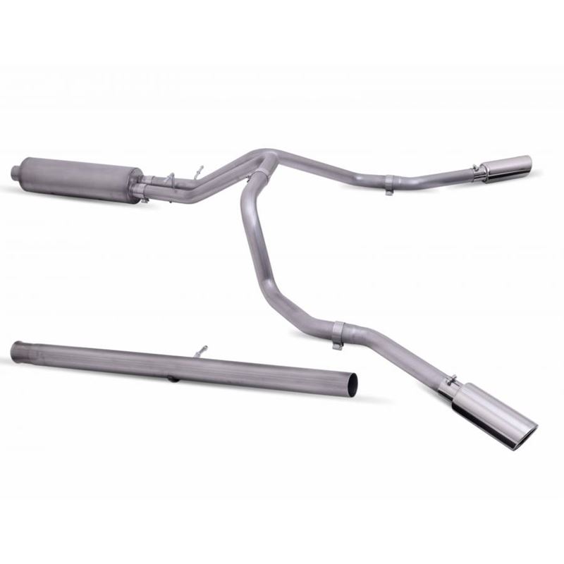 Cat-Back Dual Extreme Exhaust System Stainless (65