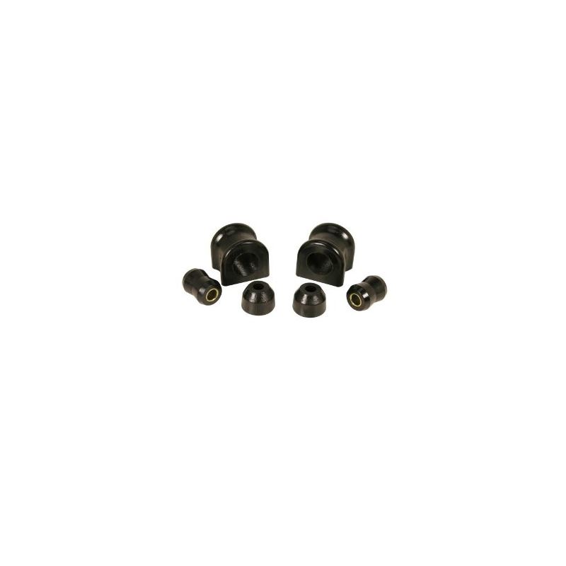Front Swaybar Bushing Kit, Black, 30.5mm; 97-06 Je
