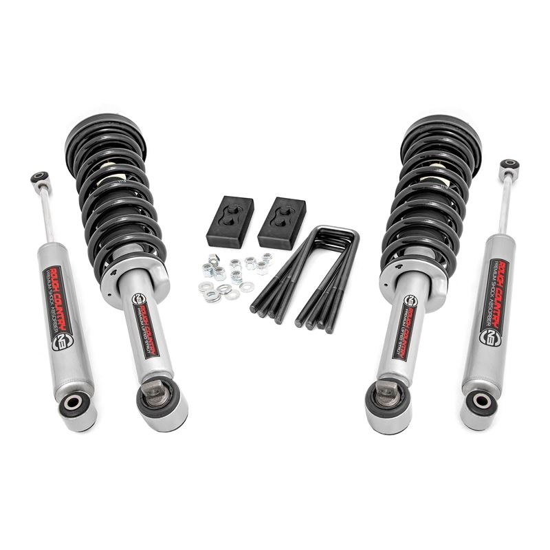 2 Inch Lift Kit N3 Struts/N3 Ford F-150 4WD (2021-