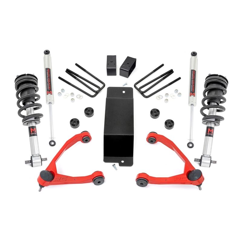 3.5 Inch Lift Kit Forged UCA M1 Strut Chevy/GMC 15