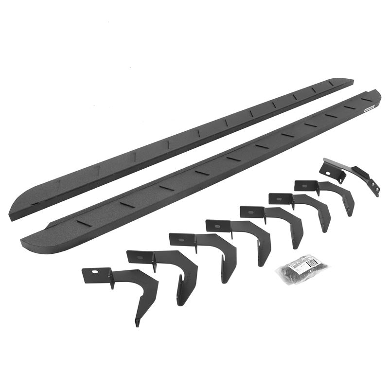 RB10 Slim Line Running Boards with Mounting Bracke