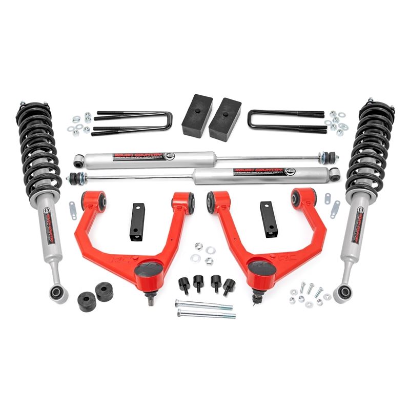 3.5 Inch Lift Kit N3 Struts Toyota Tundra 2WD/4WD