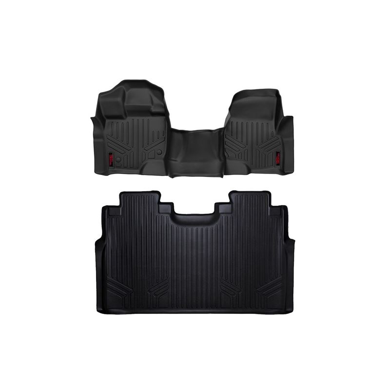 Floor Mats FR and RR Over Hump Ford F-150 (15-24)/