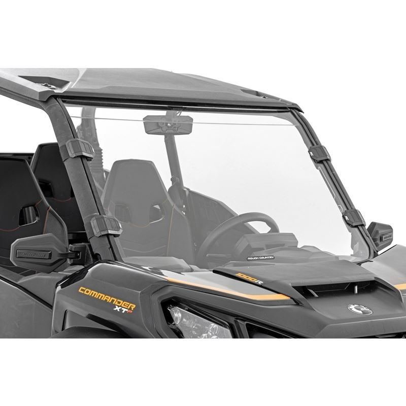 Full Windshield Scratch Resistant Can-Am Commander