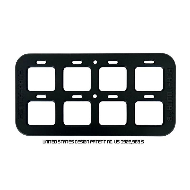 Snap-on bezel for SP9100 touch panel (RCR-TOUCH8)