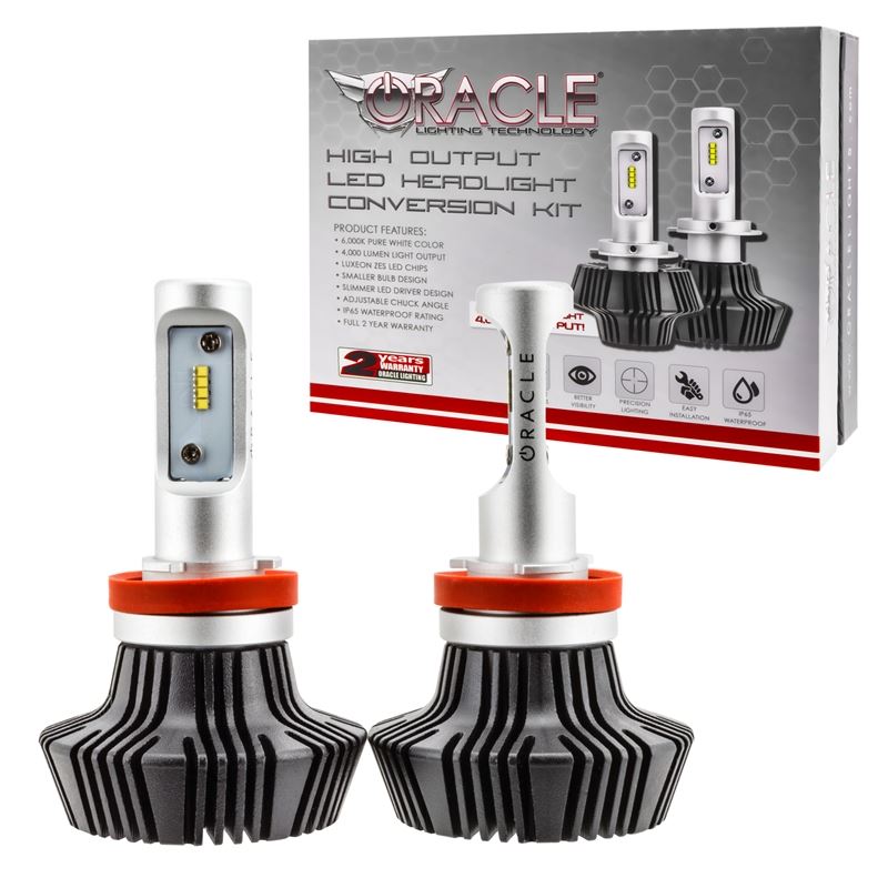 ORACLE H8 4,000 Lumen LED Headlight Bulbs (Pair)