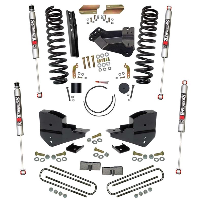 4 in. Suspension Lift Kit with Front Coils Rear Bl