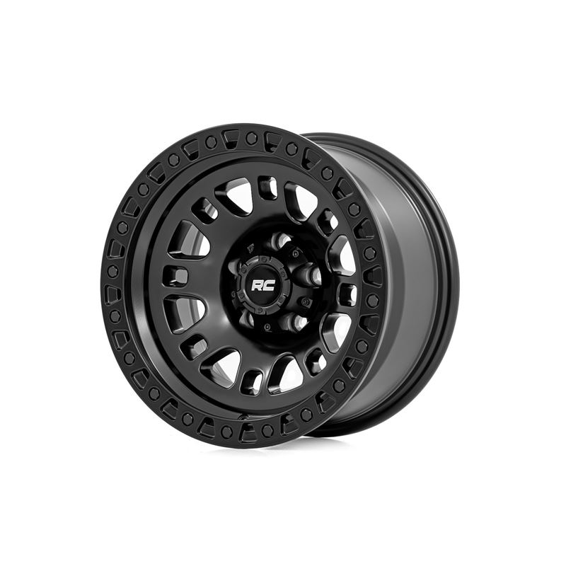 82 Series Wheel One-Piece Semi Gloss Black 18x9 6x