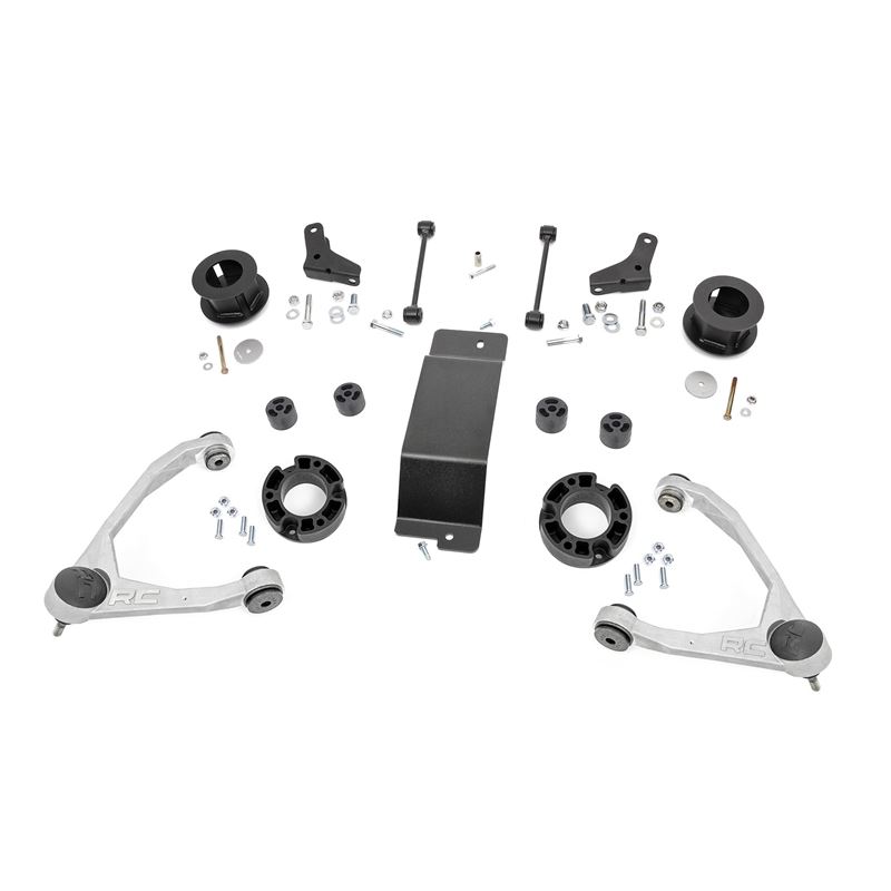 3.5 Inch Lift Kit Forged UCA Chevy Avalanche 1500