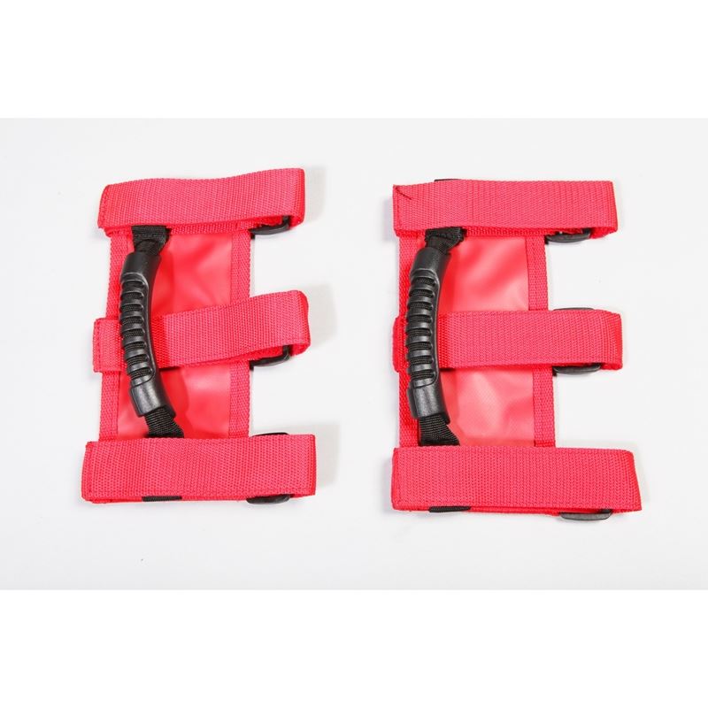 Ultimate Grab Handles, Red; 55-21 CJ/Wrangler/JT